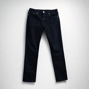Levis 511 Slim Fit Jeans Mens 31x30 Dark Wash Black Stretch Denim Pants